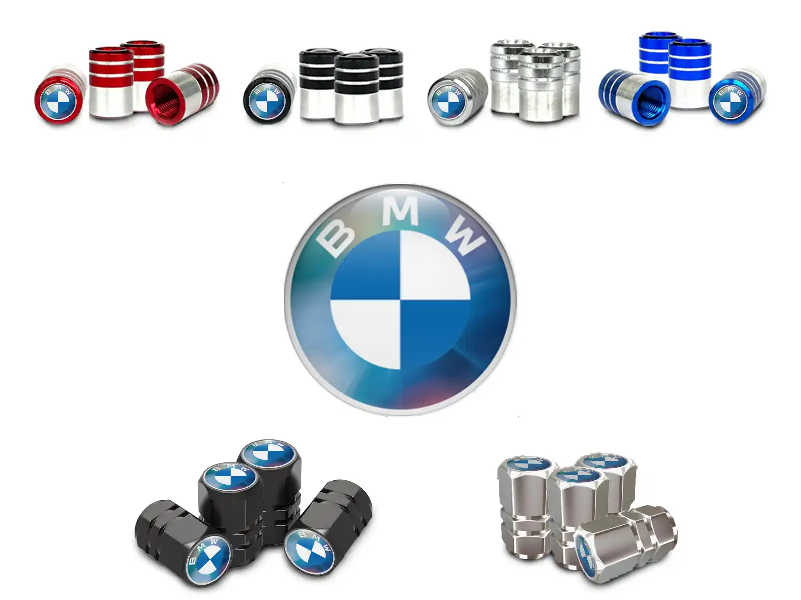 BMW Cubiertas De Válvula Moto Construcción Elegante